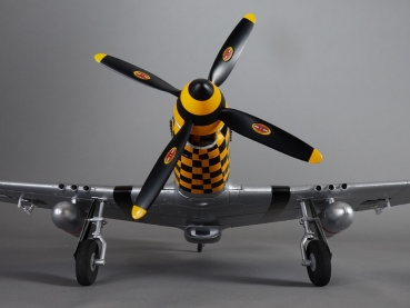 DB003PG DERBEE P51D-Mustang 75cm PNP gelb Warbird