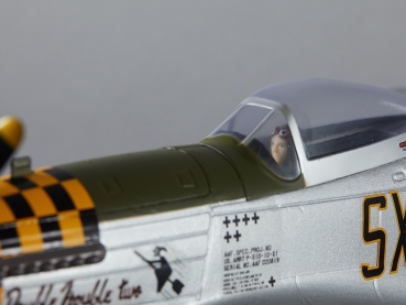 DB003PG DERBEE P51D-Mustang 75cm PNP gelb Warbird