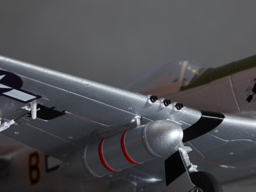 DB003PG DERBEE P51D-Mustang 75cm PNP gelb Warbird