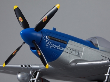 DB004PB DERBEE P51D-Mustang 75cm PNP blua Warbird