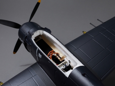 DB005PB DERBEE A1-Skyraider 80cm PNP blau Warbird
