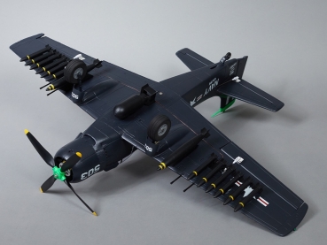 DB005PB DERBEE A1-Skyraider 80cm PNP blau Warbird