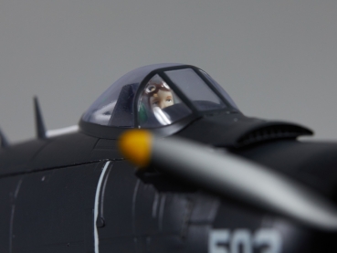 DB005PB DERBEE A1-Skyraider 80cm PNP blau Warbird