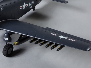 DB005PB DERBEE A1-Skyraider 80cm PNP blau Warbird