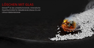 EXV-33 Extover Löschglas/Fireballs 33Ltr. Eimer