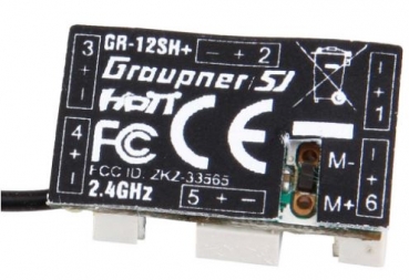 33565 Empfänger HoTT GR-12SH+ 6Kplus 1,5g