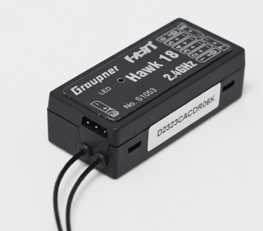S1053 Empfänger Graupner Hawk-18 HoTT - 2.4 GHz Empfänger