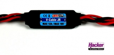 22985488 Jeti V-Kabel JR Doppelst.-/Stützakku