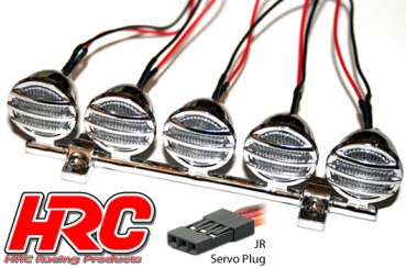 HRC8721 Lichtset - 1/10 oder Monster Truck - LED - JR Stecker