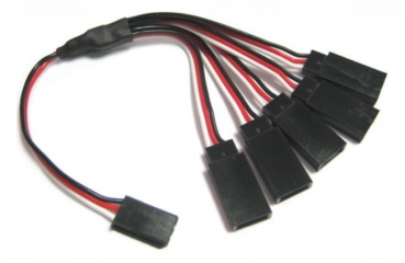 HRC9239-5 Y-Kabel JR/UNI 5-FACH!