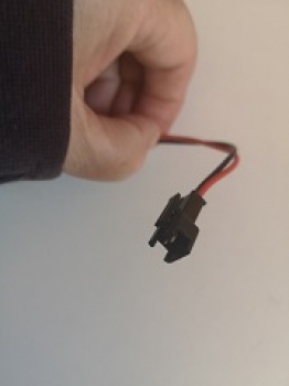 TOY-Stecker mit Kabel 22AWG / 10 cm