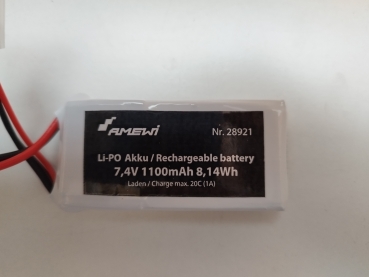 28921 Lipo 7,4 AMX-Racing BEC/XH