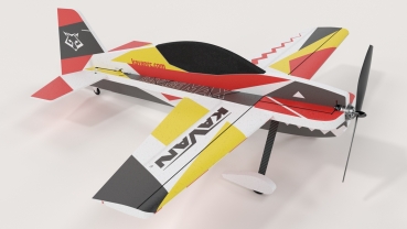 KAV02.8026 SAVAGE-MAX 1,08m 3D-Parkfly -rot-