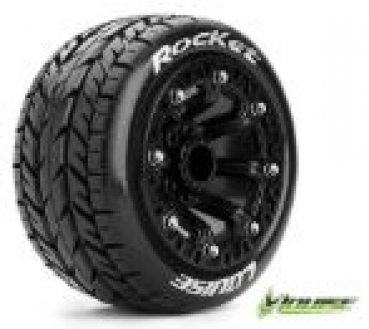 LOUT3188SB Reifen/F. TRX/1:16 ST-Rocket Road blk