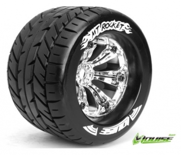 LOUT3217CH Reifen/F. 1:8/Lou MT-ROCKET Road chr