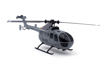 11385 BO-105 Flybarless Hubschrauber RTF grau