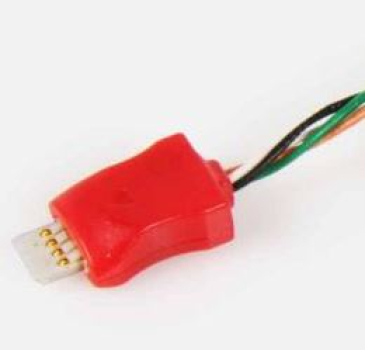 1-00115 BID-Steckergehäuse rot (ohne Kabel)