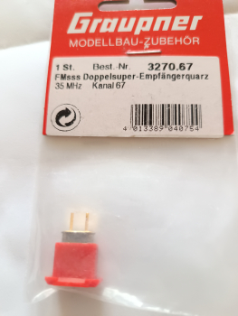 3270.67 FMsss Doppelsuper-Empfänger-Quarz