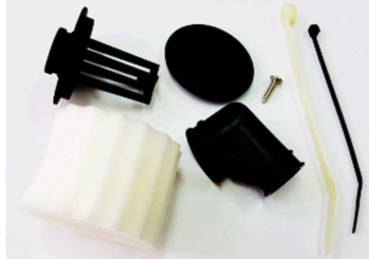 4960/14 Luftfilter-Set 1:8 Pirate Schaum 90°