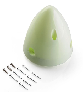 4ST18615 Spinner80/80mm FMS 3-(Einzel-)Blatt "weiß" 