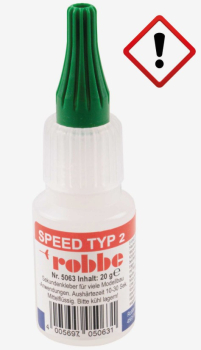 5063 Sekundenkleber SPEED Typ 2 medium grün 20g