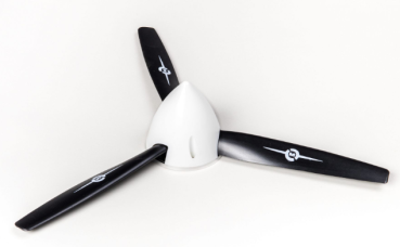 726121 Spinner 51mm/3-Blatt ALU-Rückplatte weiß