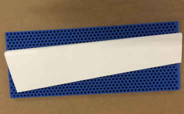 A19000 Schaumstoff-Lochplatte 12mm Blau 2 Stück