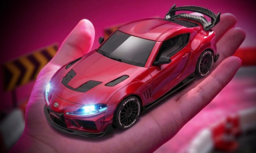10042 1:43 4WD Drift/Race Car SUPRA RTR - rot