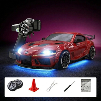 10042 1:43 4WD Drift/Race Car SUPRA RTR - rot