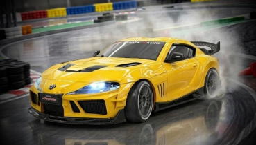 10044 1:43 4WD Drift/Race Car SUPRA RTR - gelb