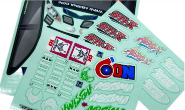 12230 1:10 EP On-road "Aero-X" brushed 4WD RTR + NiMH 2000mAh