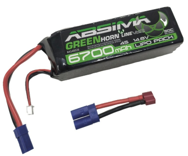 4140026 Lipo 14,8/6700 Greenhorn-50C SC EC-5+D/XH