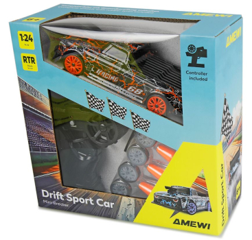 21128 Drift Sport Car Mini-Breaker 4WD 1:24 RTR orange