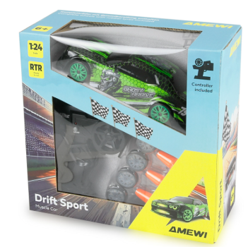 21132 Drift Sport Muscle Car 4WD 1:24 RTR grün