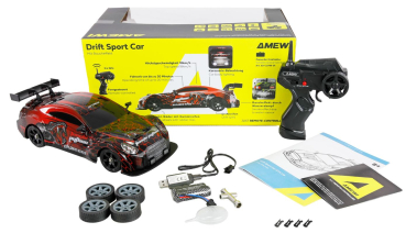 21134 Drift Sport Car GTR 4WD 1:16 RTR rot