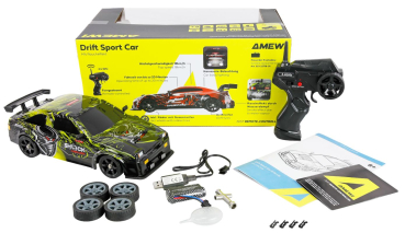 21136 Drift Sport Car GTR 4WD 1:16 RTR gelb