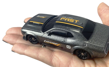 21137 Drift Sport Muscle Car mit Gyro 4WD 1:43 RTR grau