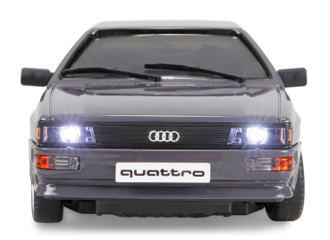 21151 Audi quattro 1980 Onroad/Drift mit Gyro 4WD 1:28 RTR grafitgrau