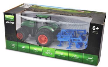 22640 RC-Traktor mit Grubber 1:24 RTR grün