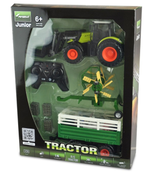 22641 RC-Traktor mit XL-Zubehörpaket 1:24 RTR grün