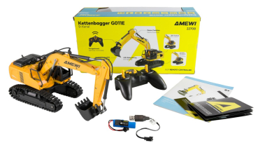 22708 G011E Kettenbagger 9-Kanal 1:24 RTR