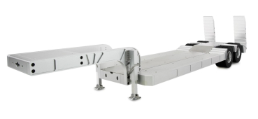 22731 Tieflader-Sattelauflieger mit Doppelachse aus Aluminium 1:14 KIT