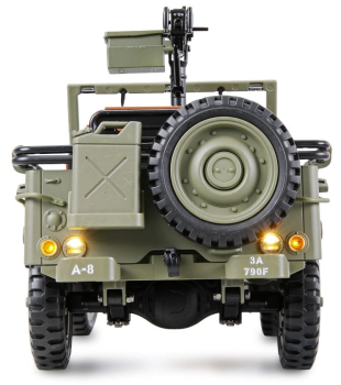 22737 Jeep Willys MB Scale Crawler 4WD 1:14 RTR grün