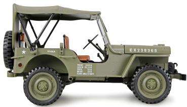 22737 Jeep Willys MB Scale Crawler 4WD 1:14 RTR grün