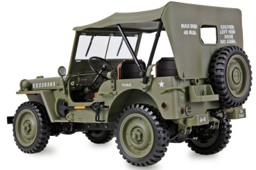 22737 Jeep Willys MB Scale Crawler 4WD 1:14 RTR grün