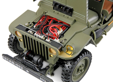 22737 Jeep Willys MB Scale Crawler 4WD 1:14 RTR grün
