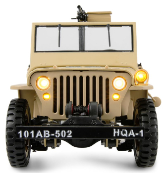 22738 Jeep Willys MB Scale Crawler 4WD 1:14 RTR sand