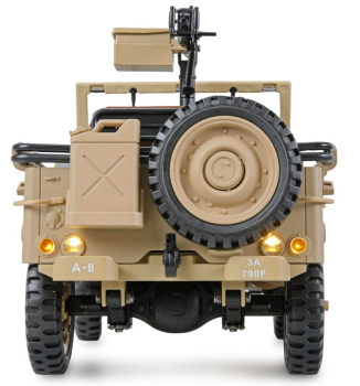 22738 Jeep Willys MB Scale Crawler 4WD 1:14 RTR sand