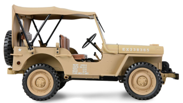 22738 Jeep Willys MB Scale Crawler 4WD 1:14 RTR sand