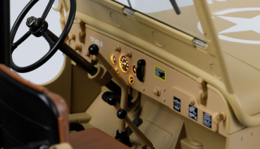 22738 Jeep Willys MB Scale Crawler 4WD 1:14 RTR sand